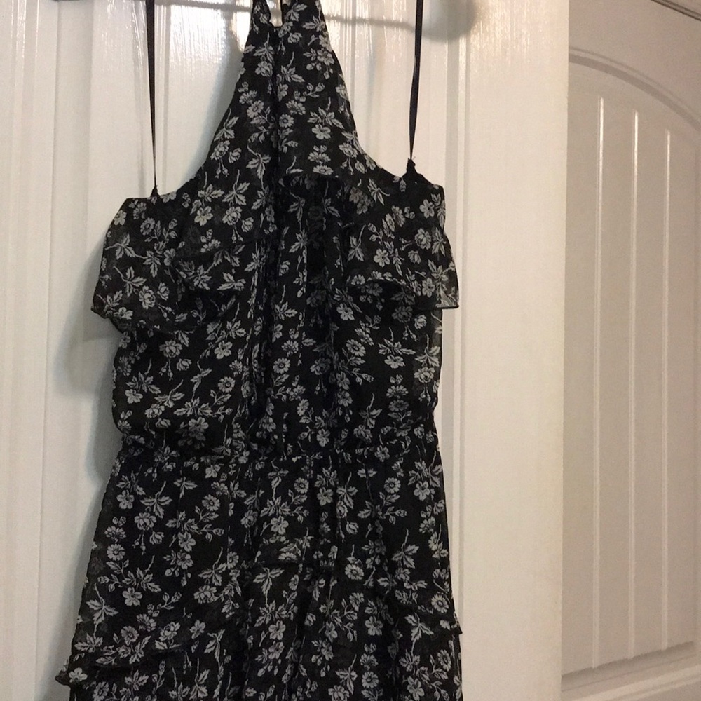 Express black maxi dress